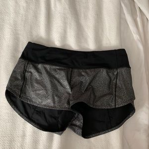 lululemon speed up shorts size 6